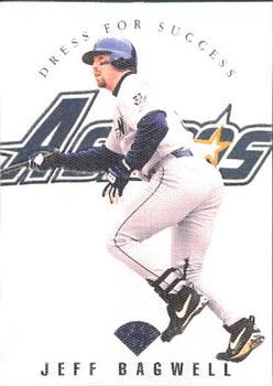1997 Leaf - Dress for Success #7 Jeff Bagwell Front