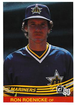 1984 Donruss #484 Ron Roenicke Front