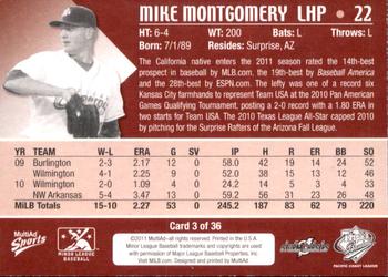 2011 MultiAd Pacific Coast League Top Prospects #3 Mike Montgomery Back