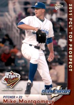 2011 MultiAd Pacific Coast League Top Prospects #3 Mike Montgomery Front