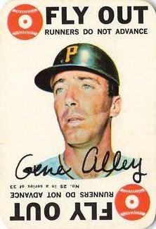 1968 Topps - Game #25 Gene Alley Front