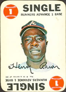1968 Topps - Game #4 Henry Aaron Front