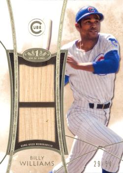 2014 Topps Tier One - Dual Relics #DR-BW Billy Williams Front