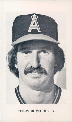 1976 California Angels Photocards #NNO Terry Humphrey Front