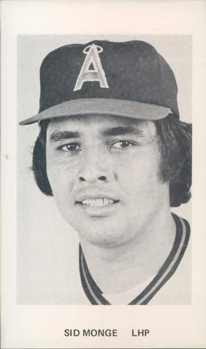 1976 California Angels Photocards #NNO Sid Monge Front
