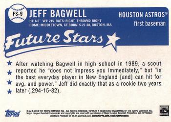 2014 Topps - Future Stars That Never Were #FS-9 Jeff Bagwell Back