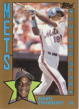 2014 Topps - Future Stars That Never Were Gold #FS-28 Darryl Strawberry Front