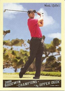 2009 Upper Deck Goodwin Champions #65 Tiger Woods Front
