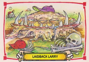 1988 Leaf Baseball's Greatest Grossouts #7 Laidback Larry Front