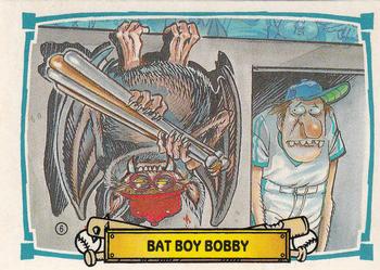 1988 Leaf Baseball's Greatest Grossouts #6 Bat Boy Bobby Front