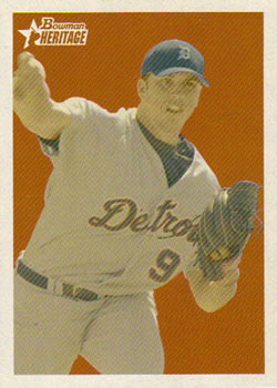 2006 Bowman Heritage - Prospects #BHP13 Dallas Trahern Front