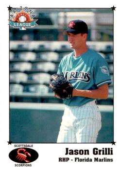 1999 Arizona Fall League Prospects #12 Jason Grilli Front