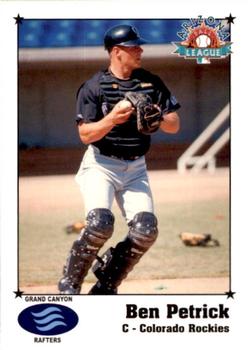 1999 Arizona Fall League Prospects #22 Ben Petrick Front