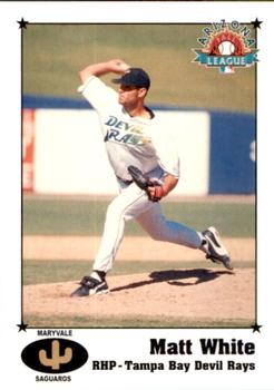 1999 Arizona Fall League Prospects #26 Matt White Front