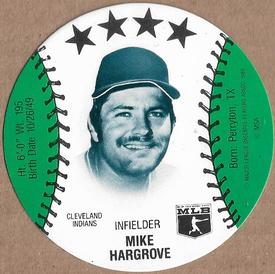 1985 Subway Discs #NNO Mike Hargrove Front