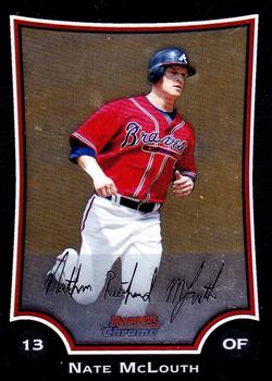 2009 Bowman Chrome #19 Nate McLouth Front