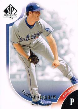 2009 SP Authentic #22 Clayton Kershaw Front