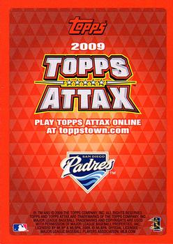 2009 Topps Attax #NNO Trevor Hoffman Back