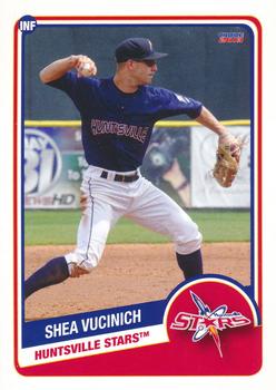 2013 Choice Huntsville Stars #18 Shea Vucinich Front