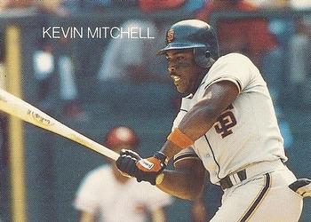 1989 Stat Back (unlicensed) #NNO Kevin Mitchell Front