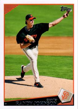 2009 Topps Updates & Highlights #UH200 Randy Johnson Front