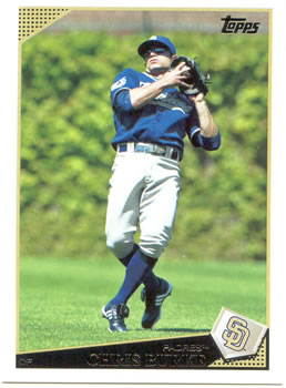 2009 Topps Updates & Highlights #UH206 Chris Burke Front