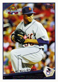 2009 Topps Updates & Highlights #UH227 Edwin Jackson Front