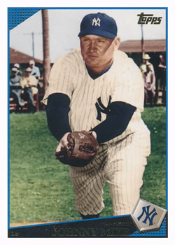 2009 Topps Updates & Highlights #UH250 Johnny Mize Front
