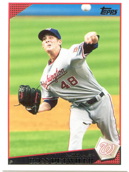 2009 Topps Updates & Highlights #UH279 Ross Detwiler Front