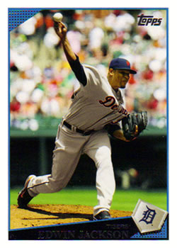2009 Topps Updates & Highlights #UH49 Edwin Jackson Front
