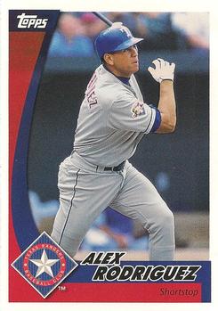 2002 Topps Post Cereal #1 Alex Rodriguez Front