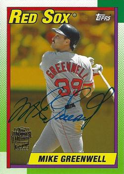 2014 Topps Archives - Fan Favorites Autographs Gold #FFA-MG Mike Greenwell Front