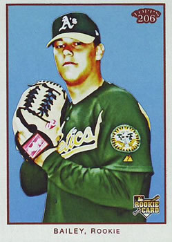 2009 Topps 206 #NNO Andrew Bailey Front