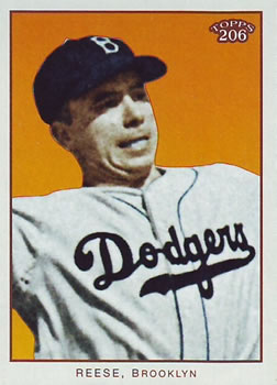 2009 Topps 206 #177 Pee Wee Reese Front