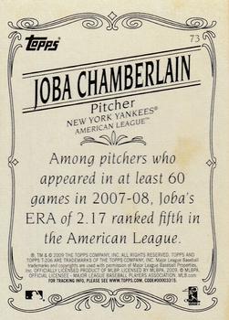 2009 Topps 206 #73 Joba Chamberlain Back