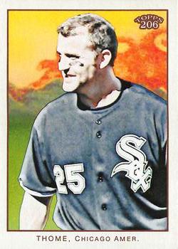 2009 Topps 206 #80 Jim Thome Front