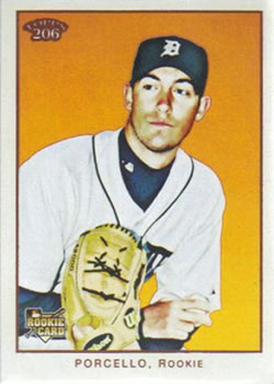 2009 Topps 206 #NNO Rick Porcello Front