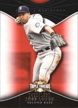 2009 Topps Triple Threads #31 Jose Lopez Front