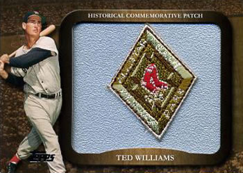 2009 Topps - Legends Commemorative Patch #LPR-7 Ted Williams / 1946 All-Star Game Front