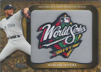 2009 Topps - Legends Commemorative Patch #LPR-96 Mariano Rivera / 1999 World Series Front