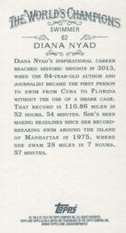 2014 Topps Allen & Ginter - Mini #62 Diana Nyad Back