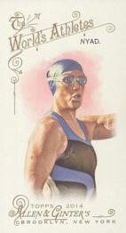 2014 Topps Allen & Ginter - Mini #62 Diana Nyad Front
