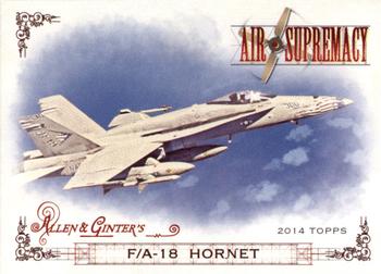 2014 Topps Allen & Ginter - Air Supremacy #AS-08 F/A-18 Hornet Front