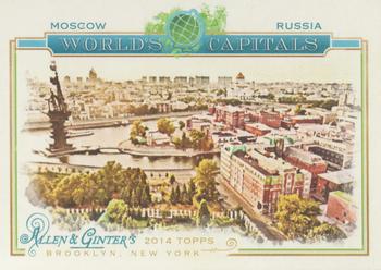 2014 Topps Allen & Ginter - World's Capitals #WC-03 Moscow Front