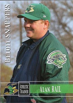 2005 Grandstand Beloit Snappers #NNO Alan Rail Front