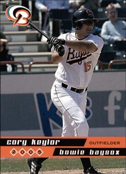 2005 Grandstand Bowie Baysox #NNO Cory Keylor Front
