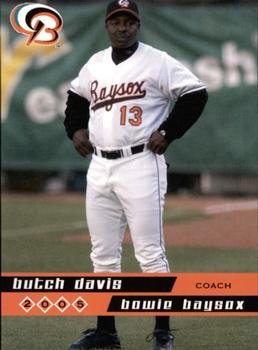 2005 Grandstand Bowie Baysox #NNO Butch Davis Front