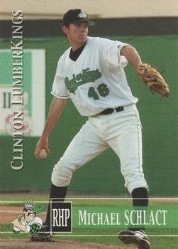 2005 Grandstand Clinton LumberKings #NNO Michael Schlact Front