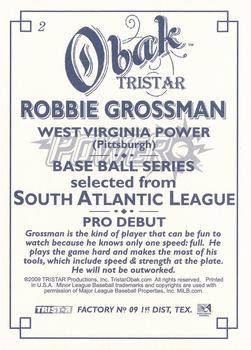 2009 TriStar Obak #2 Robbie Grossman Back