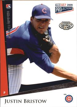2009 TriStar PROjections #117 Justin Bristow Front
